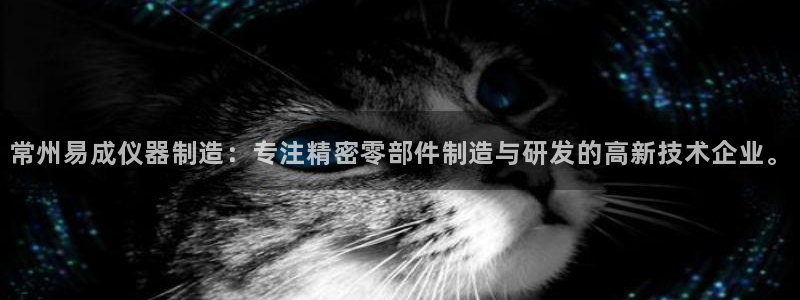 恒行登录老大6ll5l典型：常州易成仪器制造：专注精密零部件