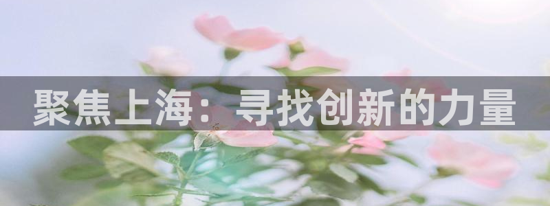 恒行娱乐掏沂74ooo5弛：聚焦上海：寻找创新的力量