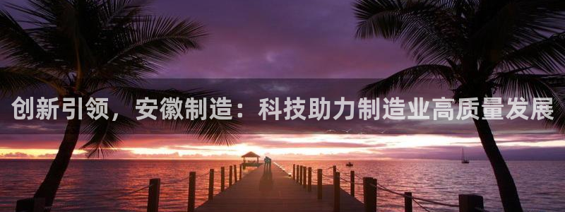 恒行2那74OO5：创新引领，安徽制造：科技助力制造业高质量