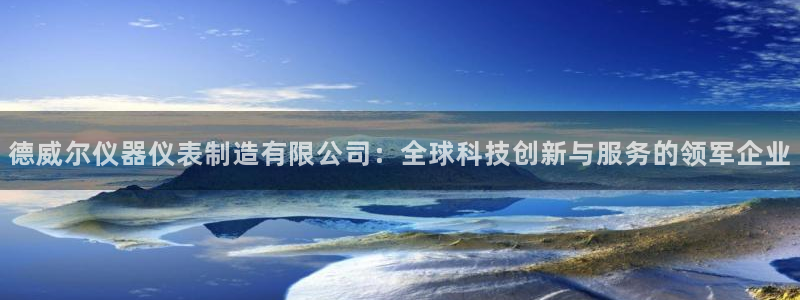 恒行5娱乐：德威尔仪器仪表制造有限公司：全球科技创新与服务的