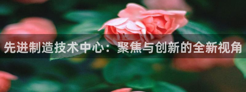 恒行2地74OOO5：先进制造技术中心：聚焦与创新的全新视角