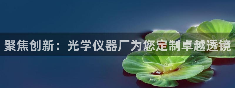 恒行娱乐登录5ll533主管一流：聚焦创新：光学仪器厂为您定