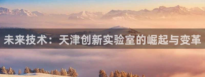 恒行娱乐景74ooo5诿抢：未来技术：天津创新实验室的崛起与