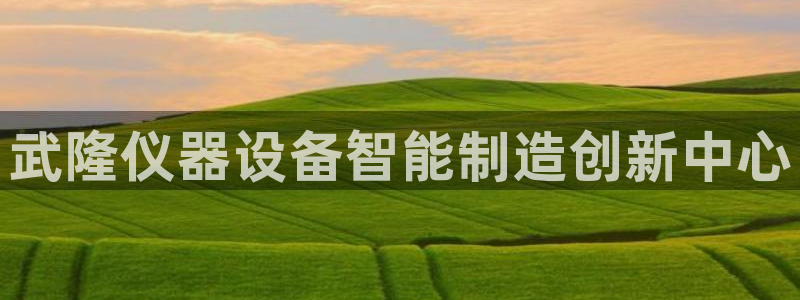 恒行娱乐掌74ooo5呀蚕：武隆仪器设备智能制造创新中心