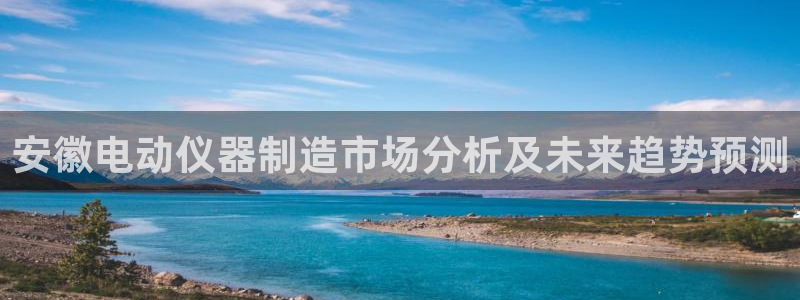 恒行娱乐陈74OOO5：安徽电动仪器制造市场分析及未来趋势预