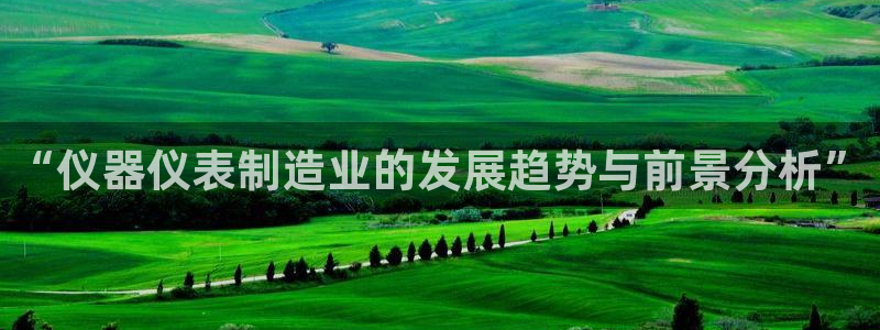 恒行2下74OOO5：“仪器仪表制造业的发展趋势与前景分析”