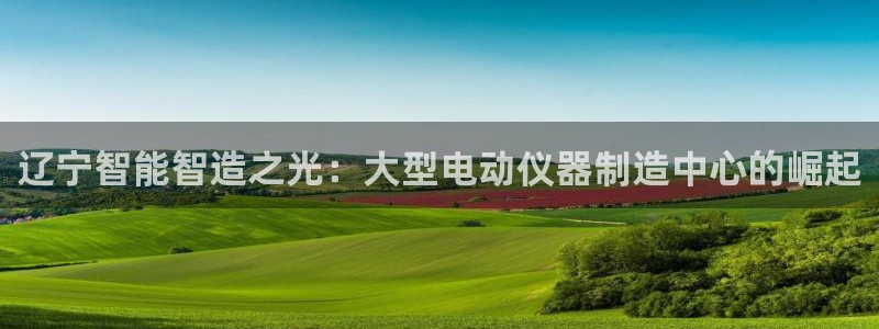 恒行娱乐毓婆74ooo5仪：辽宁智能智造之光：大型电动仪器制