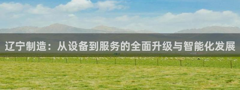 恒行娱乐寻问74 5：辽宁制造：从设备到服务的全面升级与智能