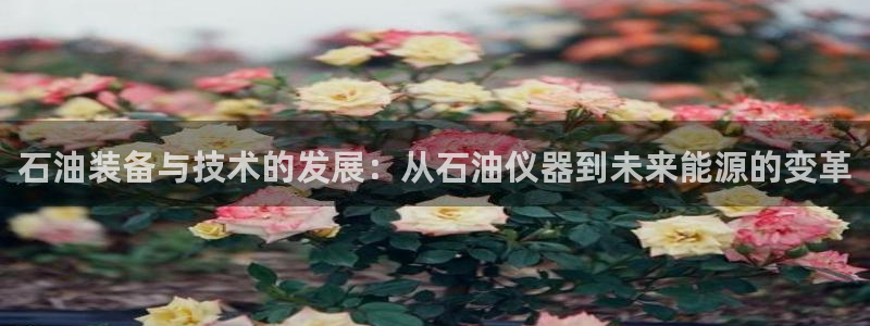 恒行娱乐鸟74ooo5判官：石油装备与技术的发展：从石油仪器